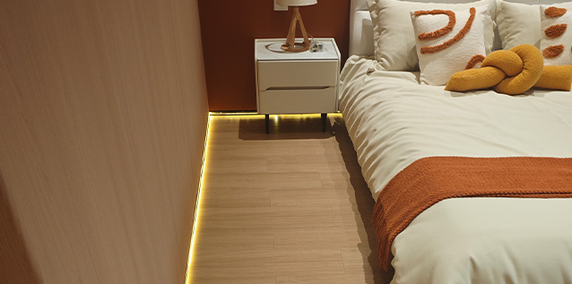Case Analysis of the Application of SINCERE Wood-grain Tiles in Bedroom Floors
