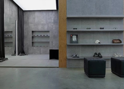 Flexible Stone for Shoe Stores