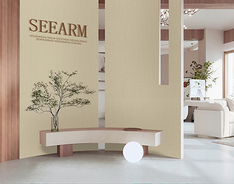 Interior Decoration Carbon Crystal  Wall Panel Chipboard