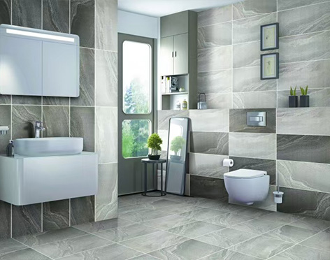 300x600 Rustic Polished Glazed Porcelain Tiles Floor Wall Luxury