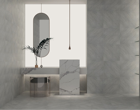 300x300 Rustic Polished Glazed Porcelain Tiles Floor Wall Luxury