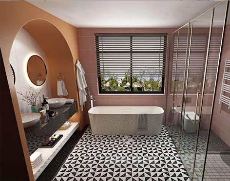 Bathroom Swimming Pool Mosaic Porcelain Ceramic Mozaik Tile