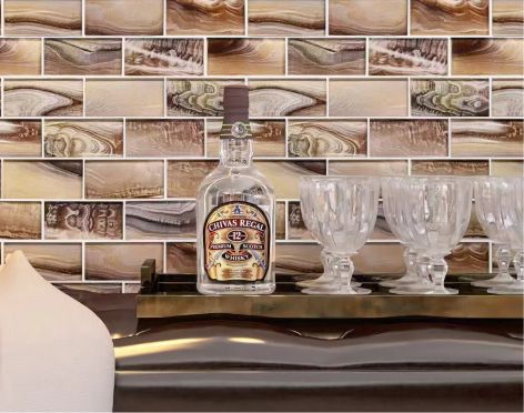 Glass Mosaic Tiles Modern Crystal for Wall Or Floor Tiles