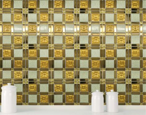 Glass Mosaic Tiles Modern Crystal for Wall Or Floor Tiles
