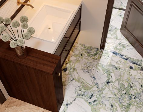 900x1800 Marble Polished Glazed Porcelain Tiles Floor Wall Luxury