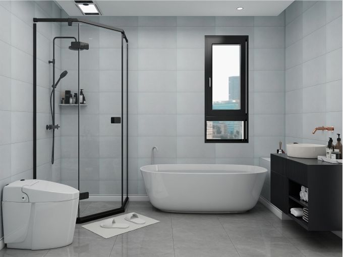 300x600 Rustic Polished Glazed Porcelain Tiles Floor Wall Luxury