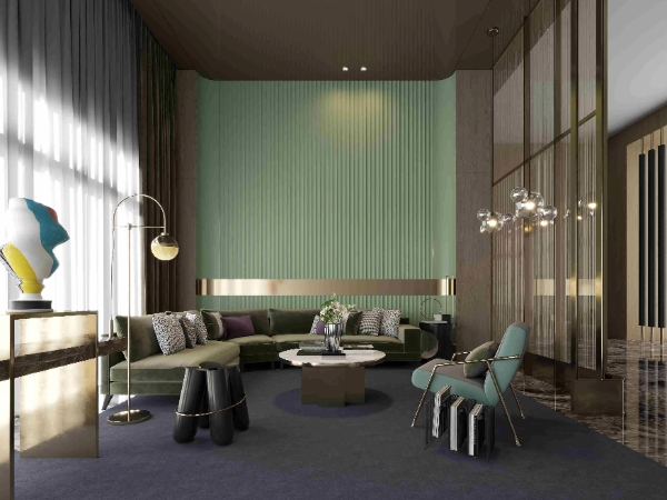 Application of WPC Fluted Wall Panels in Business Areas