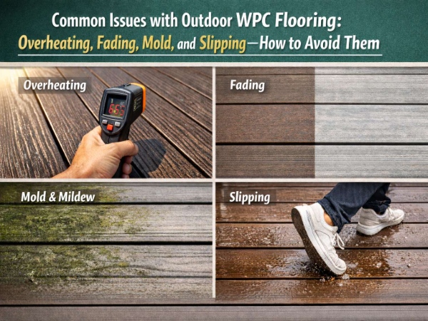 How to Prevent Common Issues with Outdoor WPC Flooring Overheating, Fading, Mold, and Slipping