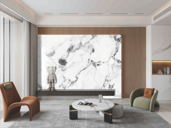 The Application of Fluted Wall Panels in the Living Room