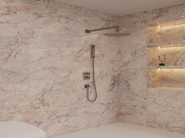 The Application of Sintered Stone on Shower Walls