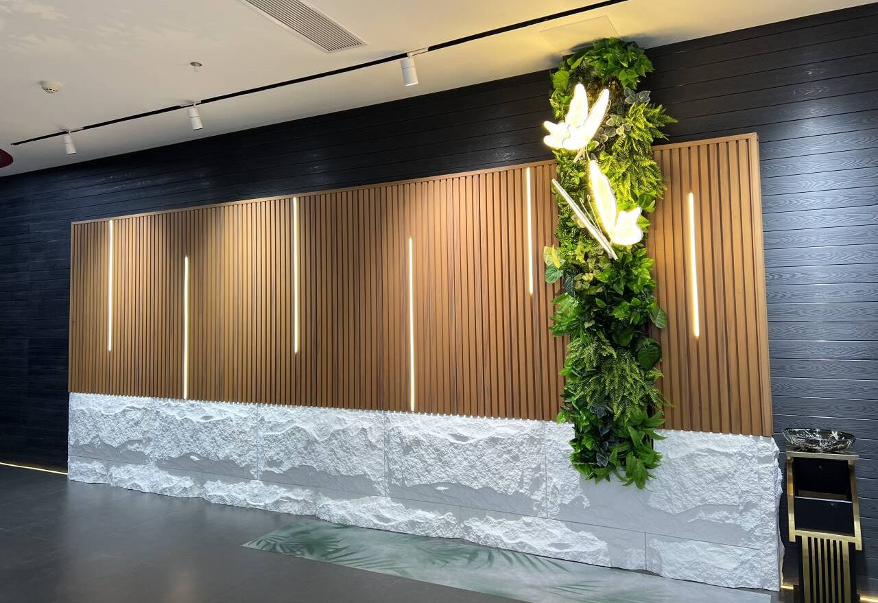 WPC Outdoor Fence Panels