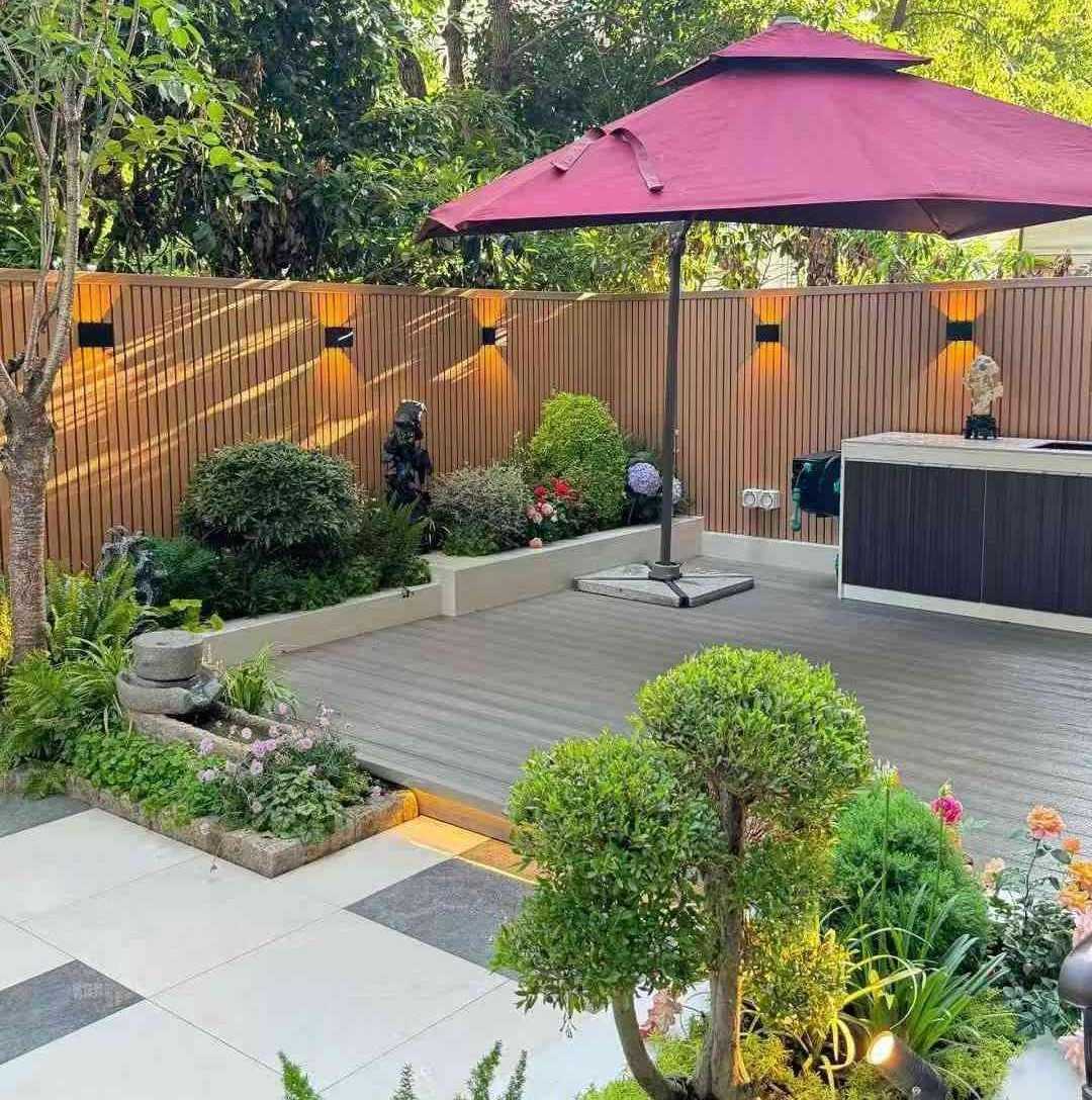 WPC Fence for Garden