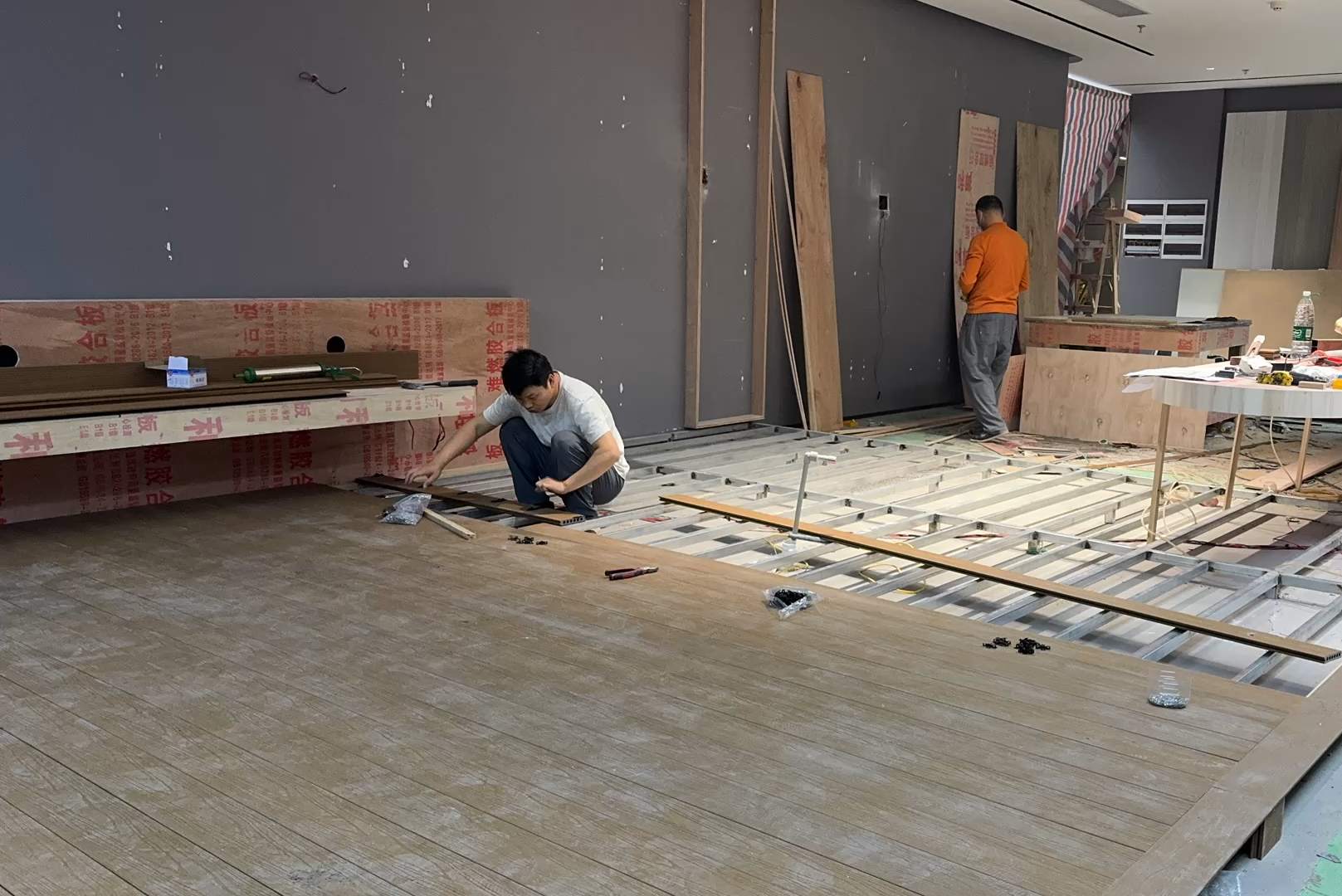 WPC Flooring Installation