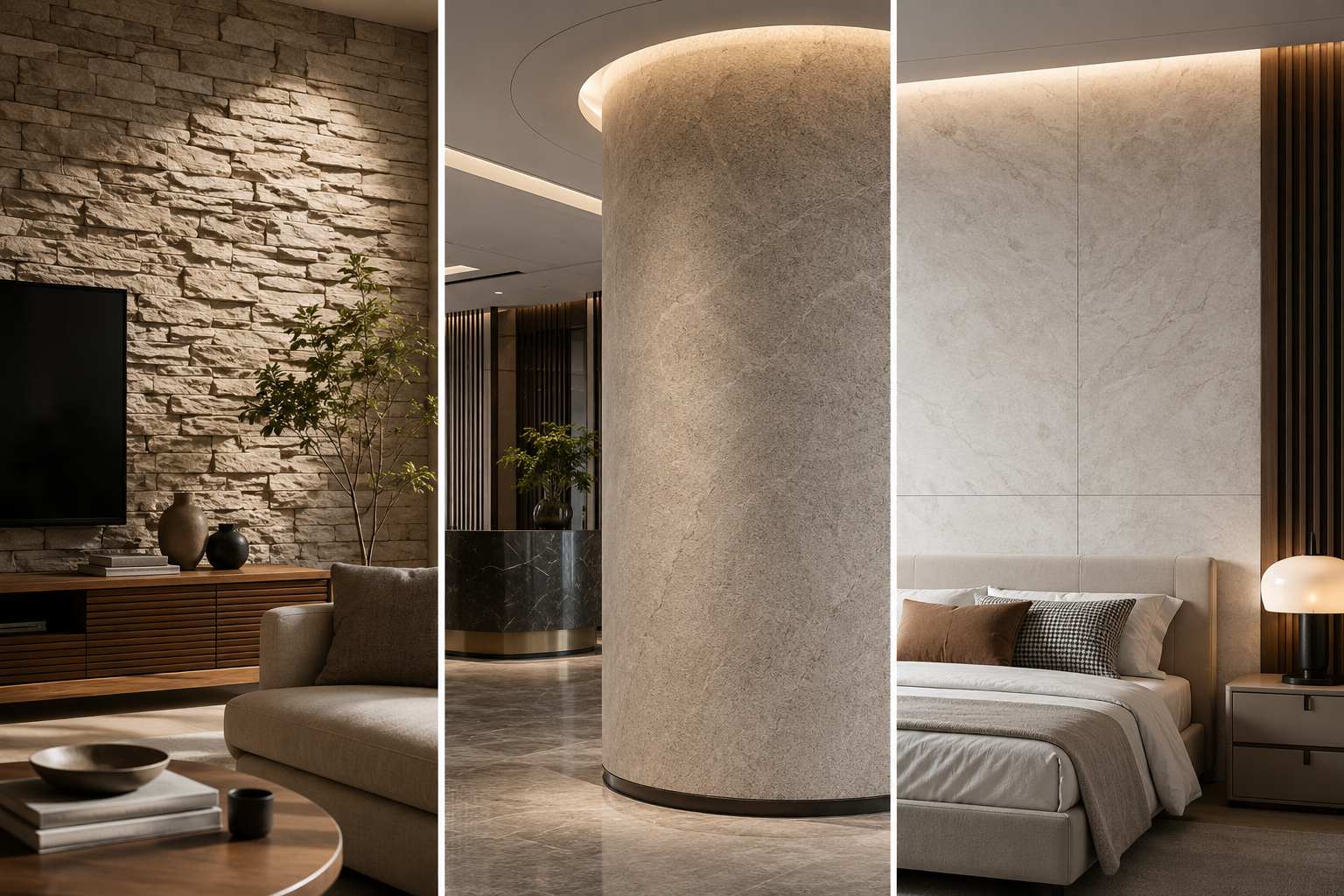 PU Stone, Flexible Stone or Stone Pattern Panels?
