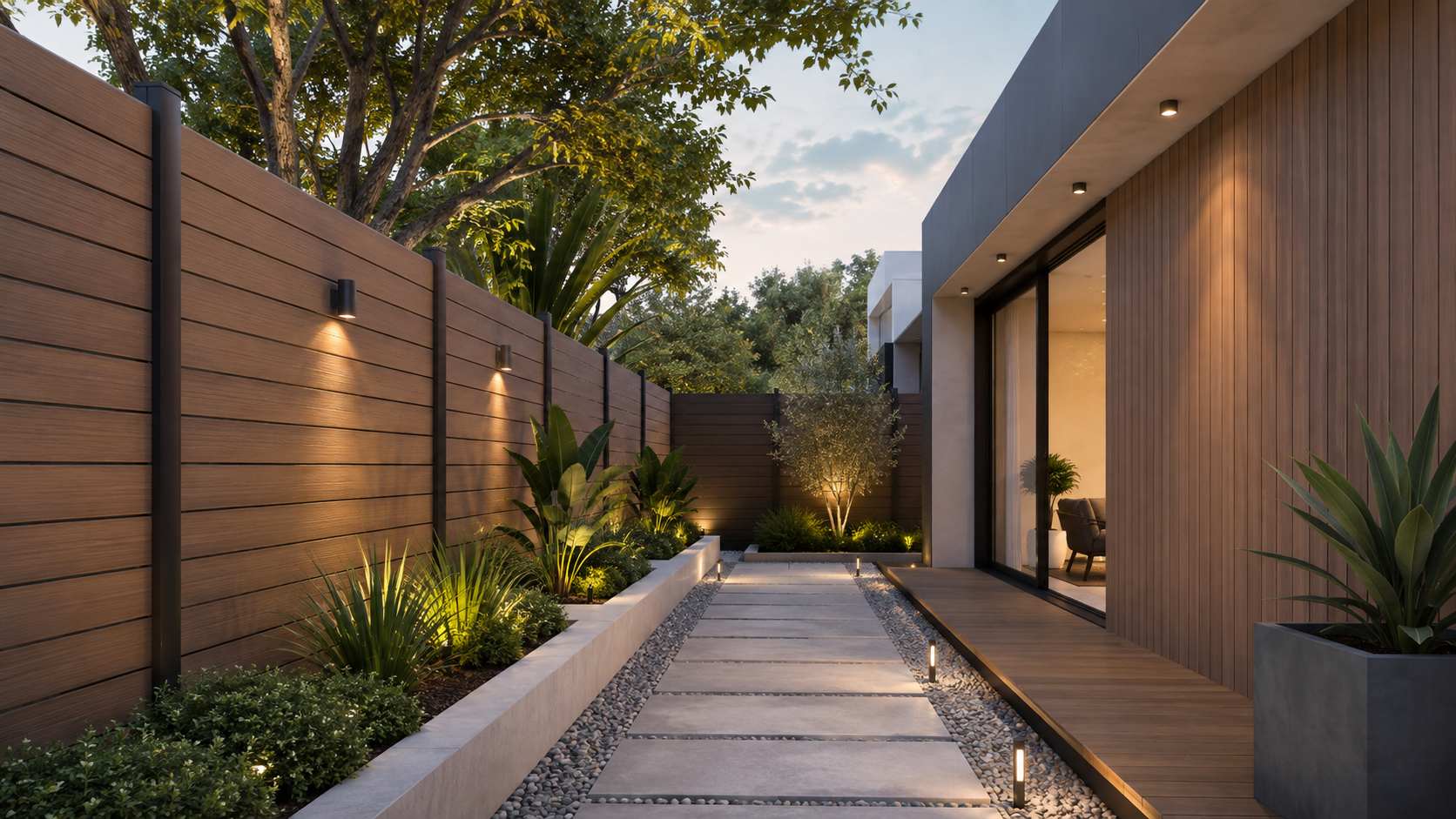 WPC wall cladding
