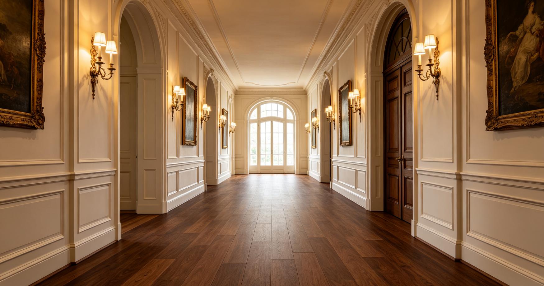 Application of SPC Flooring in Hallways
