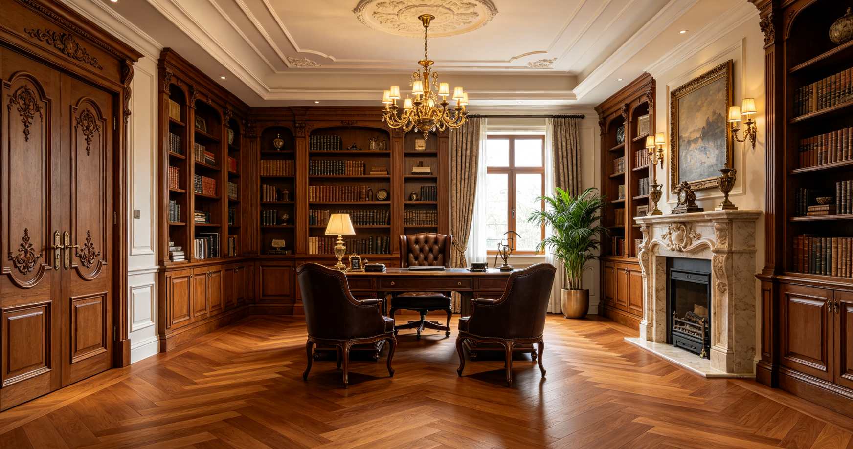 Application of SPC Flooring in the Study