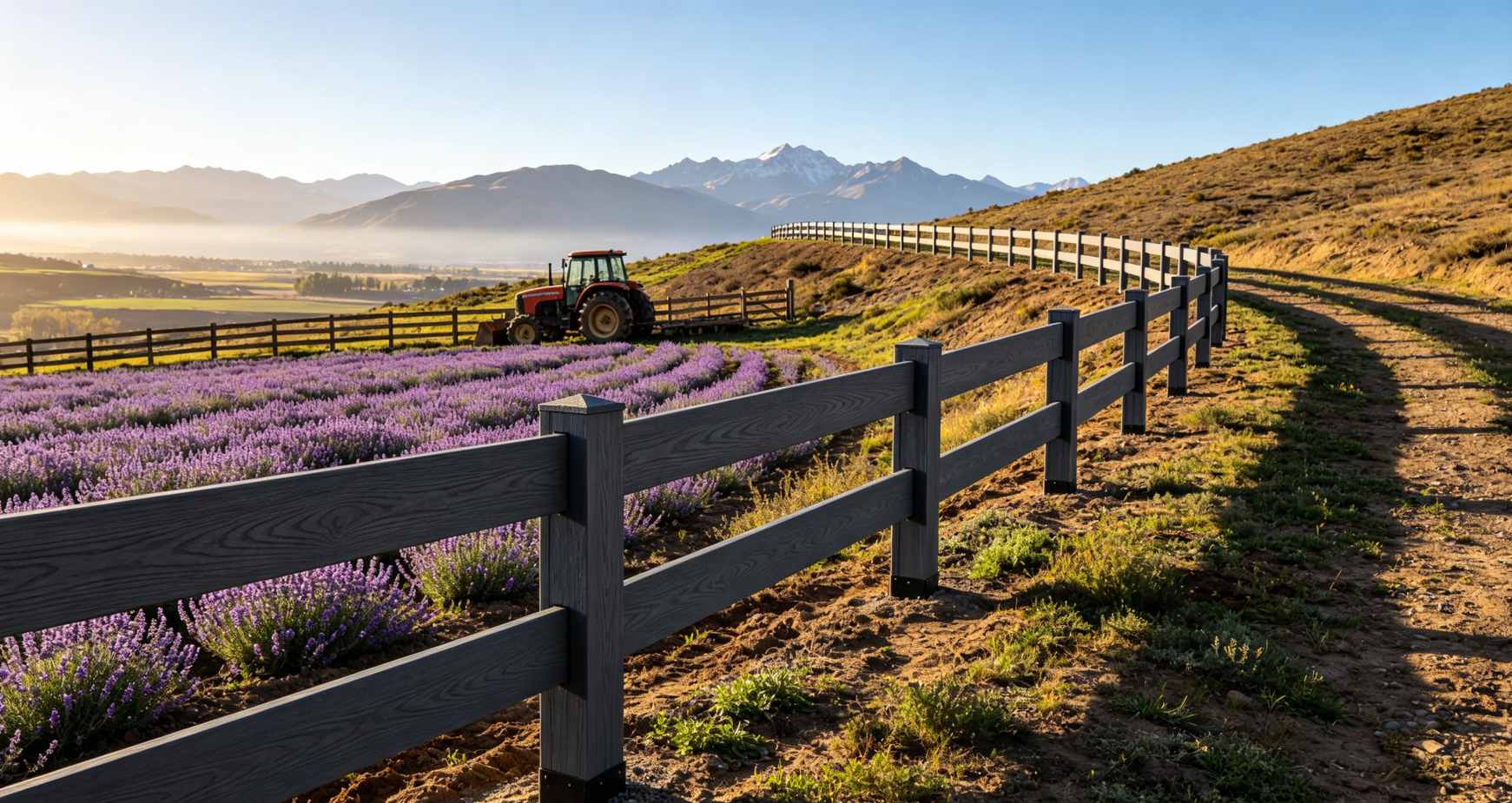 Different Uses and Techniques of WPC Outdoor Fences on Farms Different Uses and Techniques of WPC Outdoor Fences on Farms