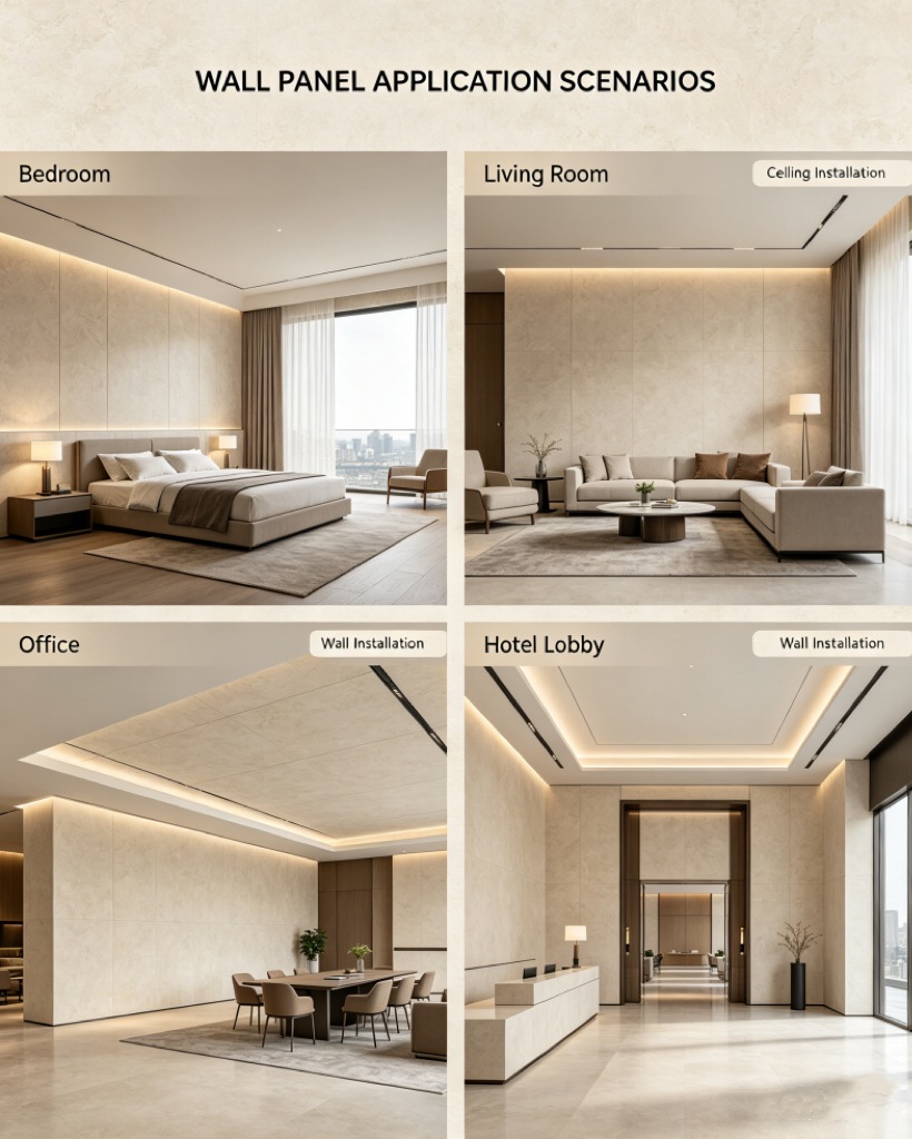 WALL PANEL APPLICATION SCENARIOS