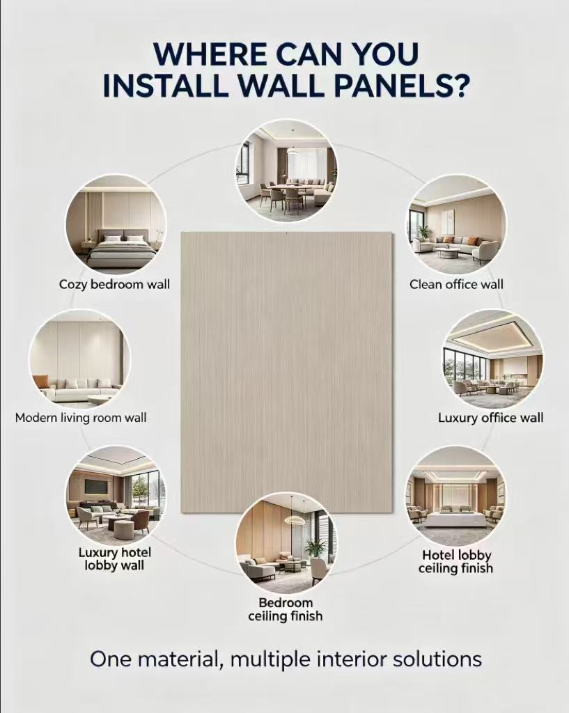 WHERE CAN YOU INSTALL WALL PANELS