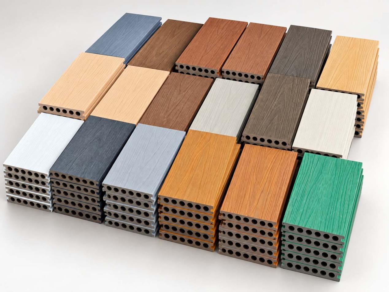 solid WPC decking