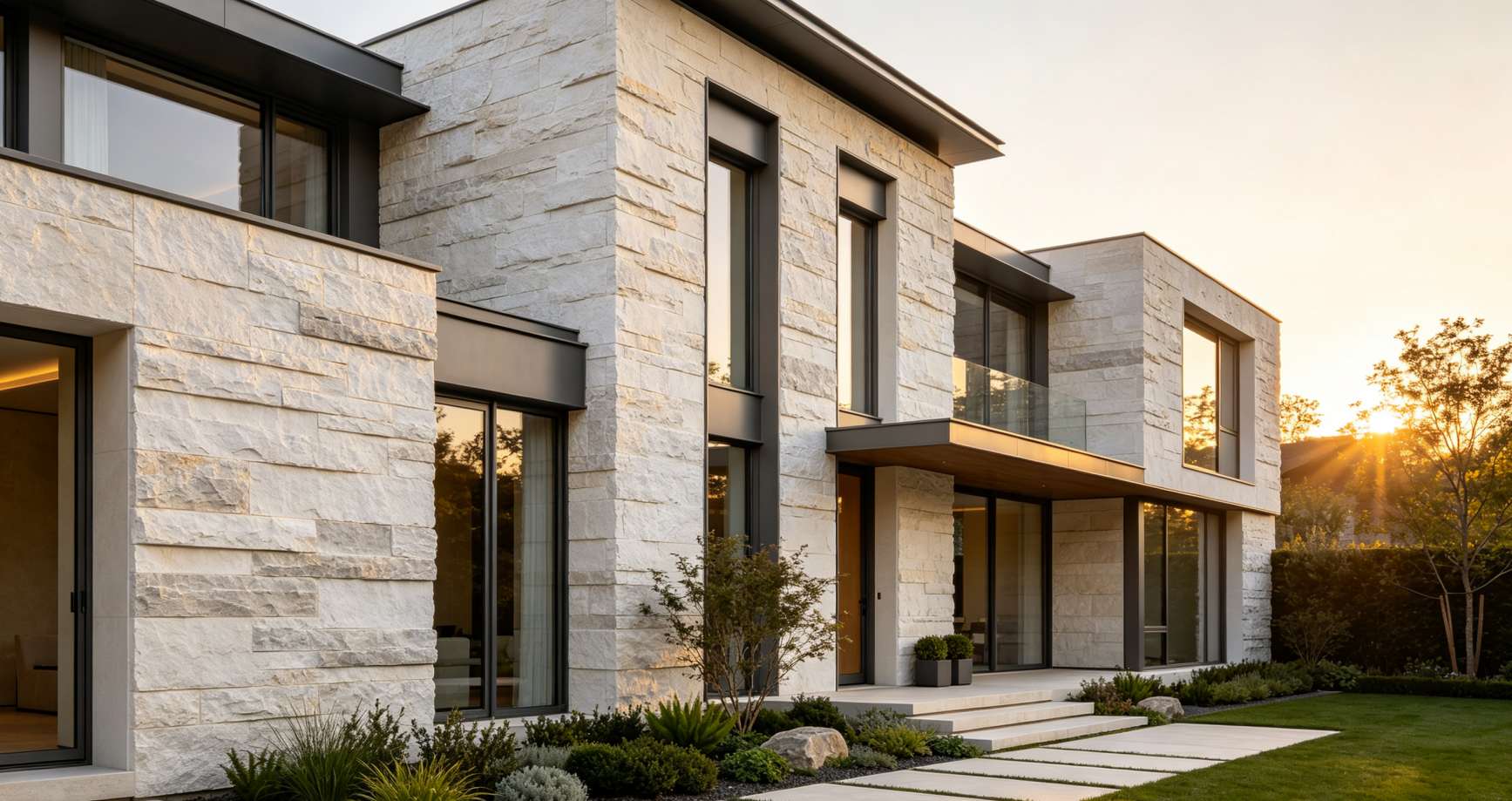 Outdoor Applications of Flexible Stone